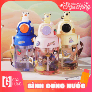 Bình Nước Nắp Gấu 750ml
