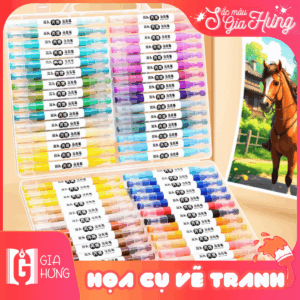 Bút Màu Acrylic Marker Hai Đầu