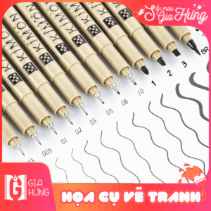 Bút Line Đi Nét Đen